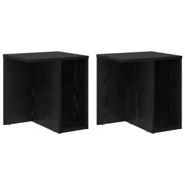 stolik-koncowy-2-pcs-czarny-dab-37-x-32-x-40-cm