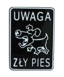 tabliczka-unimet-uwaga-zly-pies-15-20-cm