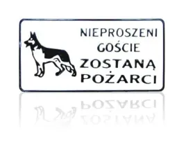 tablica-unimet-15x29cm-nieproszeni-goscie-zostana