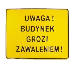 tablica-unimet-23x29cm-uwaga-budynek-grozi