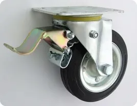 kolo-metal-guma-200mm-obudowa-skretna-hamulec-65h