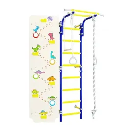 drabinka-gimnastyczna-next-1-niebieska-scianka-dino-225-cm-hustawka-ce
