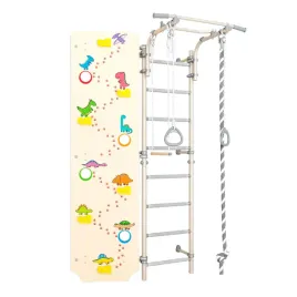 drabinka-gimnastyczna-next-1-biala-scianka-dino-225-cm-hustawka-ce