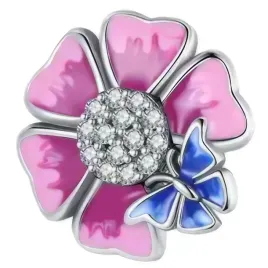 charms-zawieszka-charms-rozowy-kwiat-niebieski-motylek-charmsy-trusky