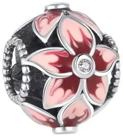 charms-zawieszka-charms-koralik-rozowe-kwiaty