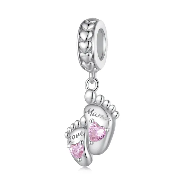 Charms Stópki Charms Serca Charms Pandora Srebro