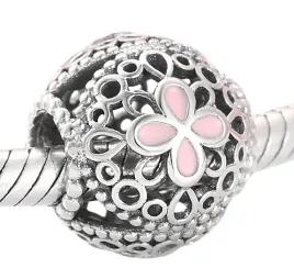 charms-koralik-azurowy-kwiatek-srebro-s925