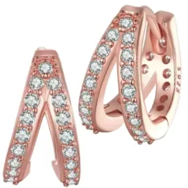 kolczyki-srebrne-kolczyki-podwojne-rose-gold-cyrkonie-srebro-925-trusky