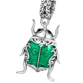 charms-zawieszka-charms-zielony-zuk-srebro-925-charmsy-trusky