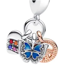 charms-zawieszka-charms-potrojny-serce-motyl-pacyfka-charmsy-trusky