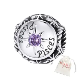 charms-znak-zodiaku-ryby-kamien-urodzinowy-srebro