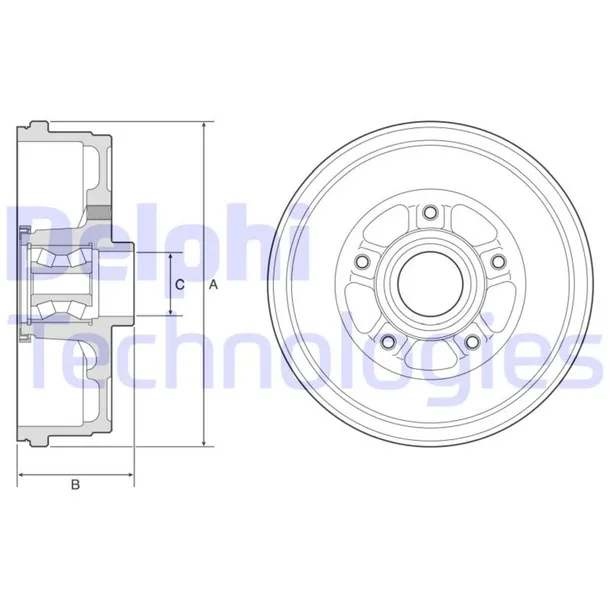 delphi-bfr611-beben-hamulcowy-numer-katalogowy-czesci-bfr611