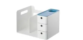 hkeeper-klasyczny-organizer-biurkowy-2-uchwyty-na-ksiazki-z-3-szufladami