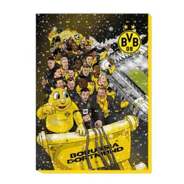 borussia-dortmund-unisex-kalendarz-adwentowy-bvb-comic-2024-43-x-30-cm