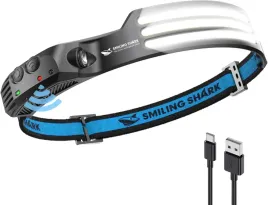 smiling-shark-latarka-czolowa-230-led-wodoodporna-do-biegania-kempingu