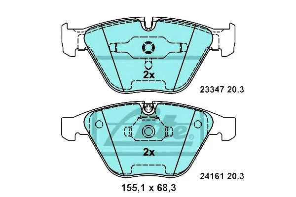 ate-ceramic-klocki-hamulcowe-przod-bmw-3-e90-waga-produktu-1-kg