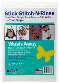 bosal-stick-stitch-n-rinse-wash-away-stabilizator-85-x-11-cali-10