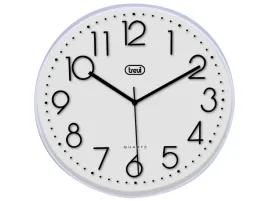 zegar-scienny-trevi-bialy-30cm