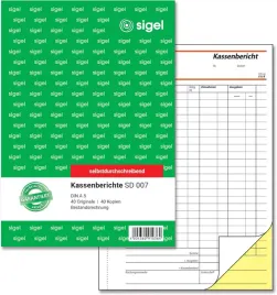 sigel-sd007-raport-kasowy-rachunek-stanu-zapasow-a5-2-x-40-arkuszy
