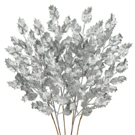 6x-galaz-dekoracyjna-swiateczna-58-cm-brokat-liscie-debu-sztuczna