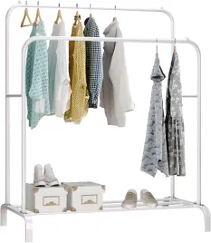 wieszak-stojacy-metal-edihome-bialy