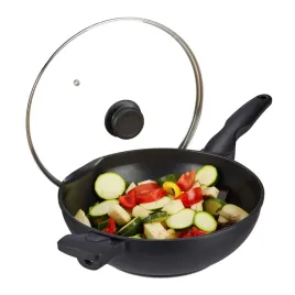 wok-relaxdays-30-cm