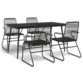 zestaw-mebli-ogrodowych-rattan-pvc-czarny-5-czesciowy