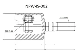 nty-npw-is-002-zestaw-przegubu-wal-napedowy