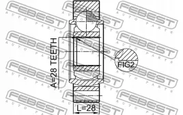 febest-1411-rexr-zestaw-przegubu-wal-napedowy