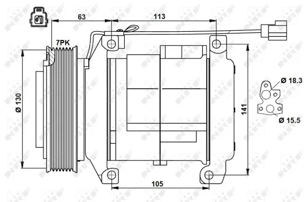nrf-32881-sprezarka-klimatyzacja-producent-czesci-nrf