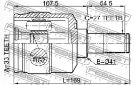 febest-1211-tuc4wdlh-zestaw-przegubu-wal-napedowy