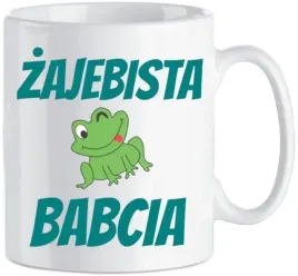 kubek-zabawny-nadruk-prezent-zajebista-babcia-330-ml