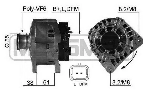 alternator-era-210503a-waga-z-opakowaniem-11-kg