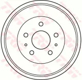 trw-db4392-beben-hamulcowy-jakosc-czesci-zgodnie-z-gvo-q-oryginal-z-logo-producenta-czesci-oem-oes