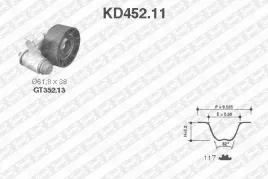 snr-kd452-11-zestaw-paska-rozrzadu