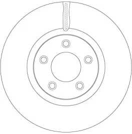 trw-tarcze-hamulcowe-przod-mazda-3-bk