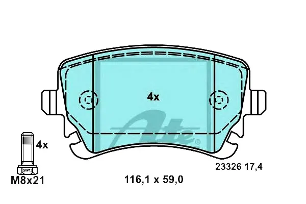 ate-ceramic-klocki-tyl-audi-a4-a6-grubosc-17-4-mm