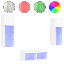 scienne-szafki-rtv-led-biale-4szt-305x30x90-40x30x30-cm