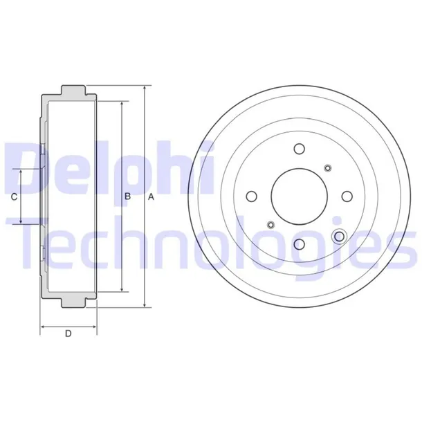 delphi-bf616-beben-hamulcowy-numer-katalogowy-oryginalu-nissan-432063lg0a