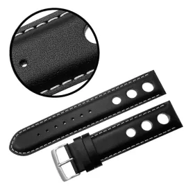 pasek-reda-22mm-xl-gladki-z-dziurami-czarny-pasek-biale-przeszycie