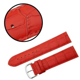 pasek-reda-24mm-xl-krokodyl-czerwony-pasek-czerwone-przeszycie