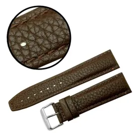 pasek-reda-22mm-poljot-brazowy-pasek-brazowe-przeszycie