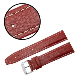 pasek-reda-22mm-poljot-bordowy-pasek-biale-przeszycie