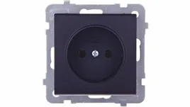 sonata-gniazdo-pojedyncze-b-u-czarny-metalik-gp-1r-m-33