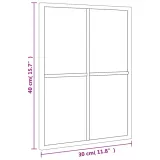 lustro-scienne-czarne-30x40-cm-prostokatne-zelazo-stan-nowy-wykonanie-na-wymiar