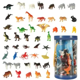 figurki-zwierzeta-morskie-dzikie-zagrodowe-dinozaury-zestaw-mix-48sztuk
