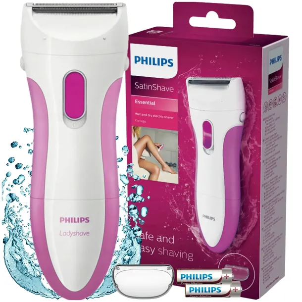 GOLARKA ELEKTRYCZNA DAMSKA philips DEPILATOR WŁOSÓW DO CIAŁA BIKINI NOGI
