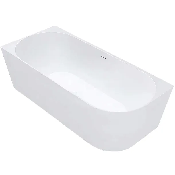 WANNA WOLNOSTOJĄCA Rea Bellanto Slim 170x79 cm Akrylowa Lewa Wysokość 58