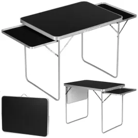 stolik-turystyczny-skladany-120x60-cm-2-polki-walizka-czarny