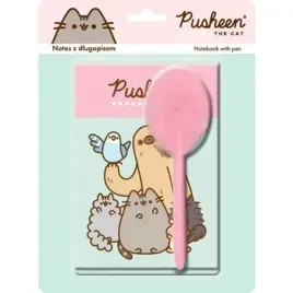 zestaw-dlugopis-notes-40-kartek-pusheen